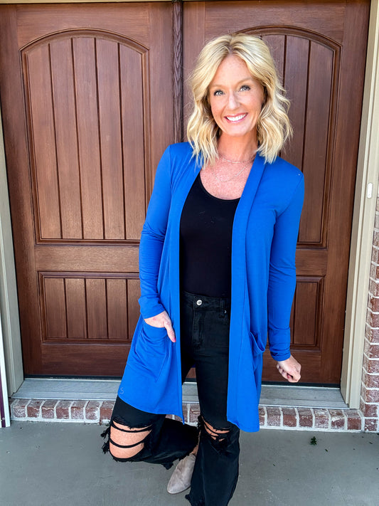 Saylor Slouchy Pocket Cardigan