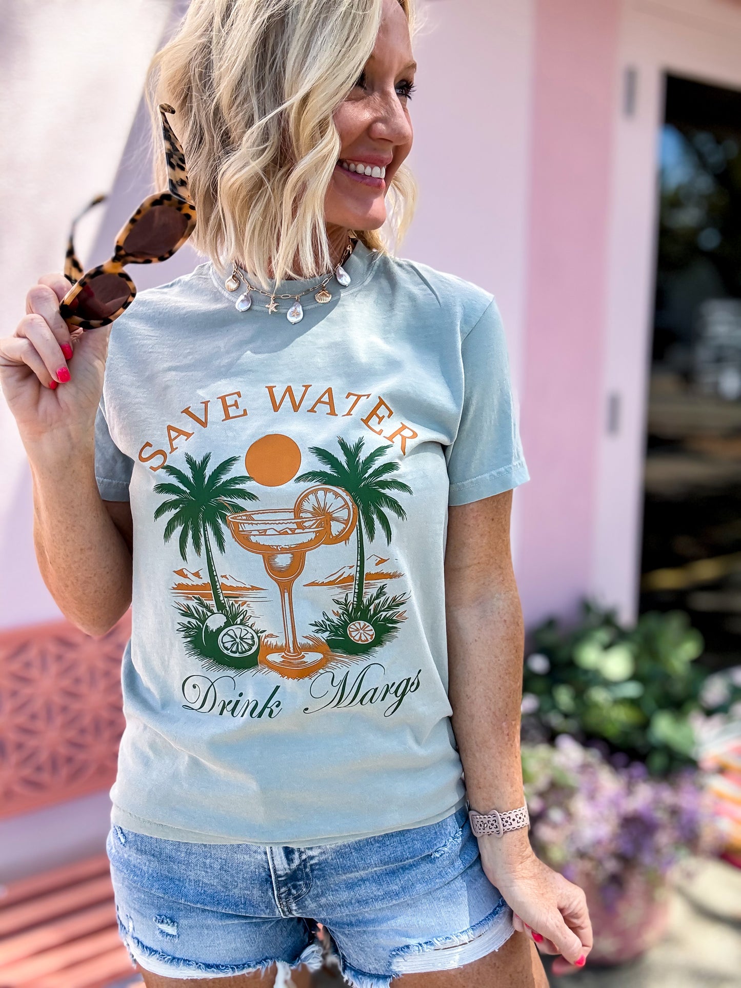 Save Water Drink Margs Tee