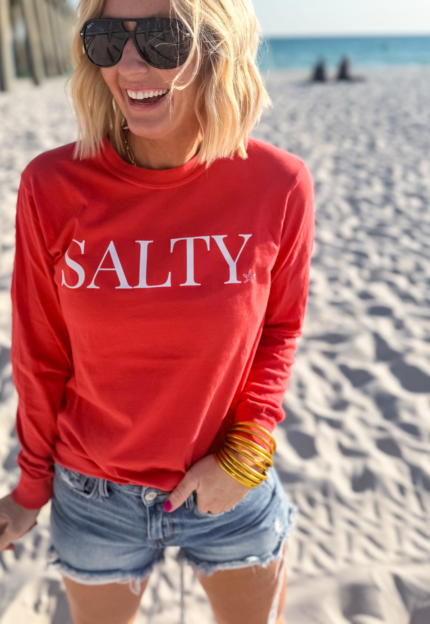 SALTY Comfort Colors LS Tee