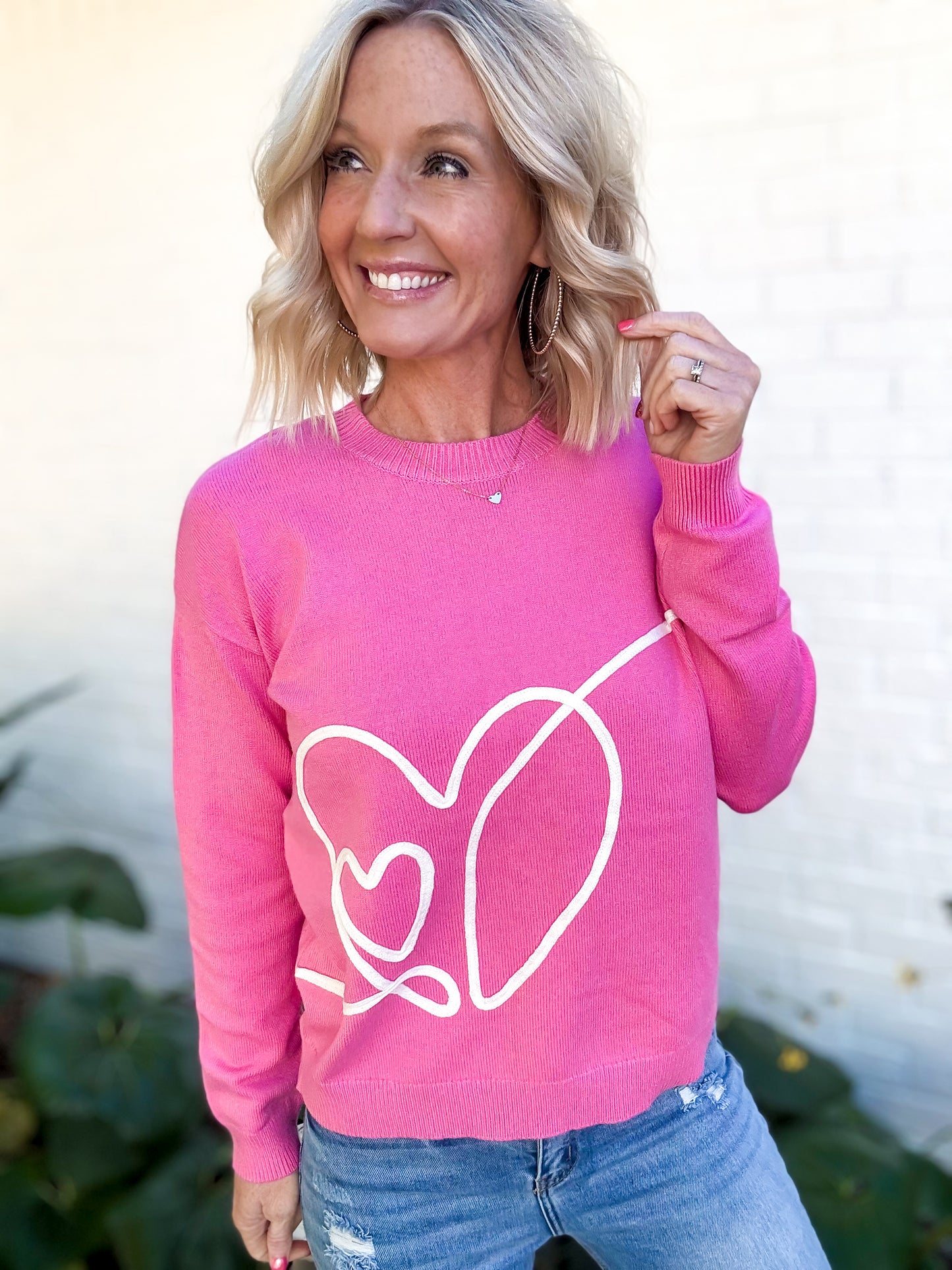 Heart to Heart Sweater