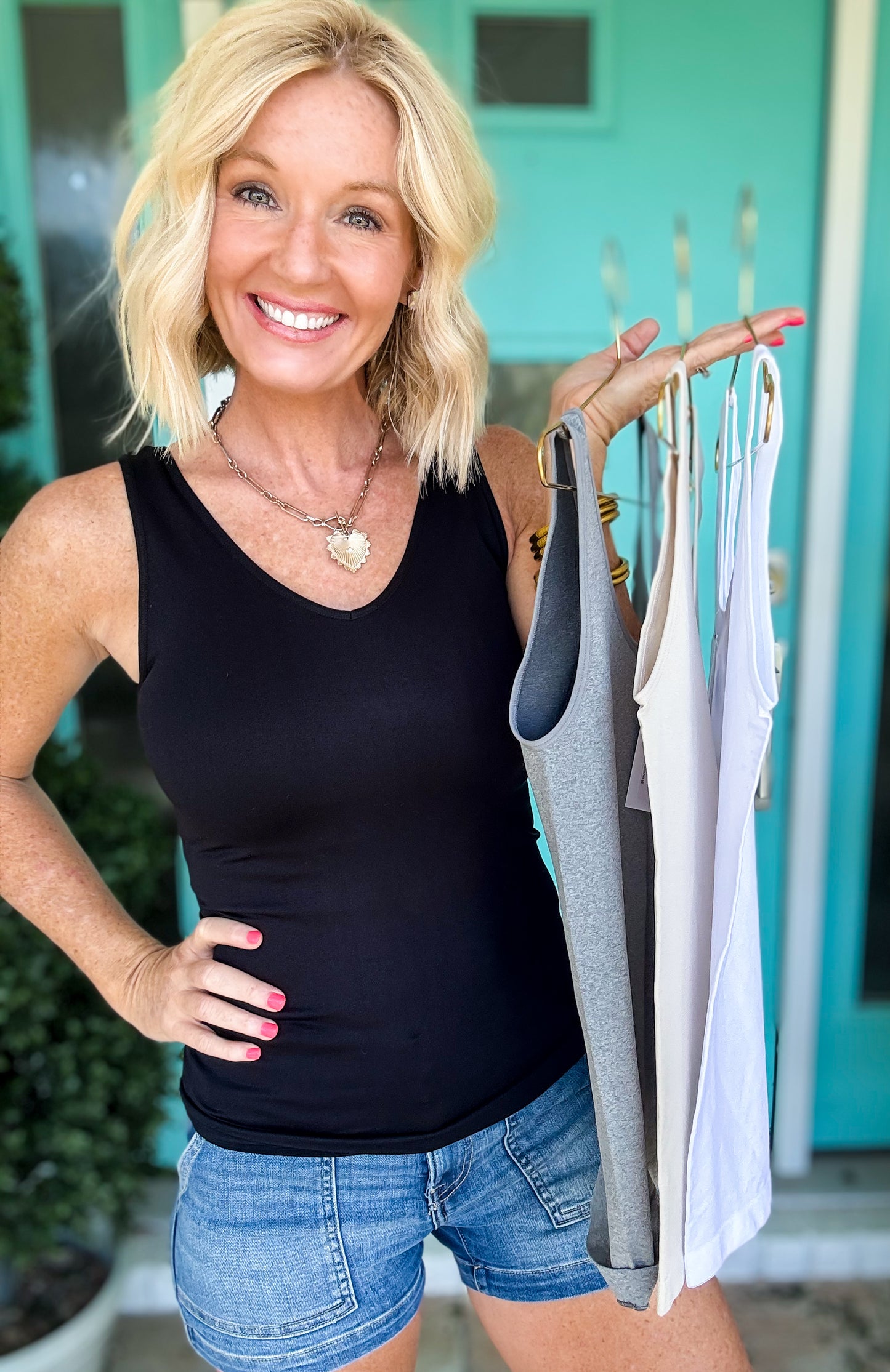 Reversible Seamless Tank Top