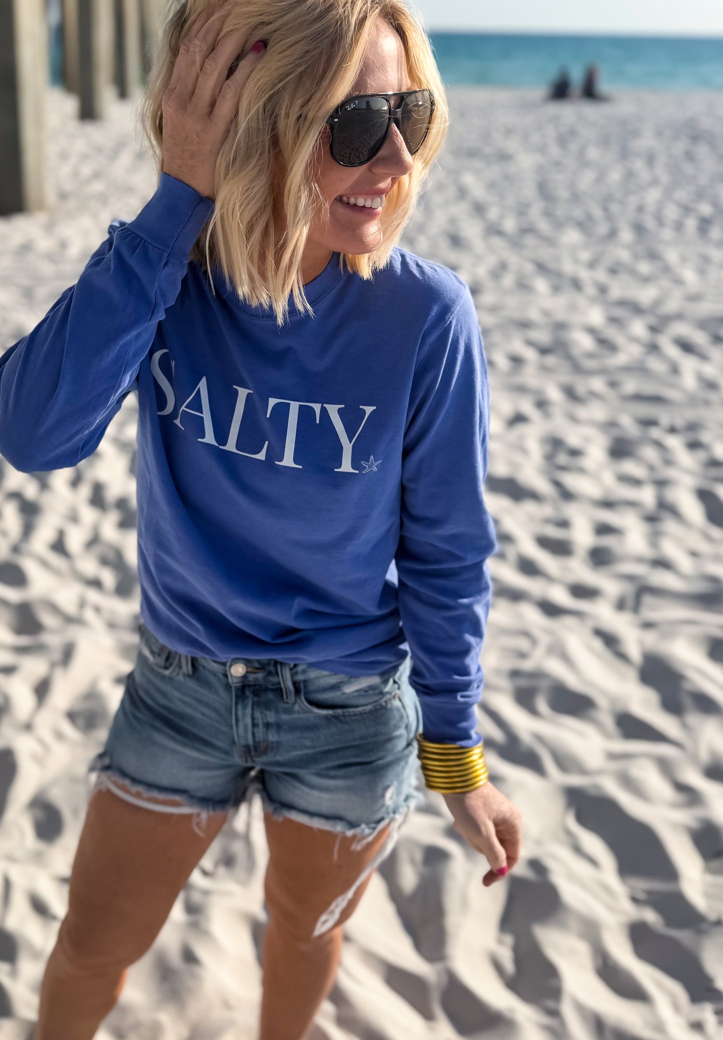 SALTY Comfort Colors LS Tee
