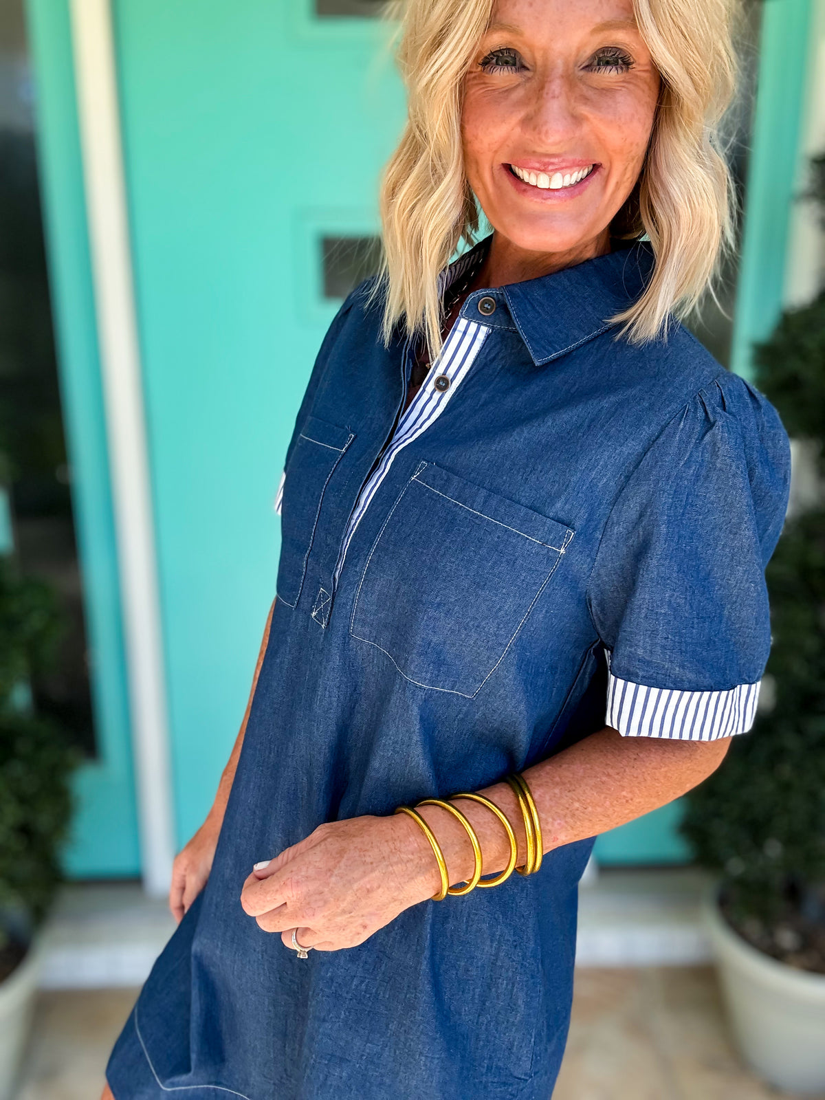 Denim Blues Dress