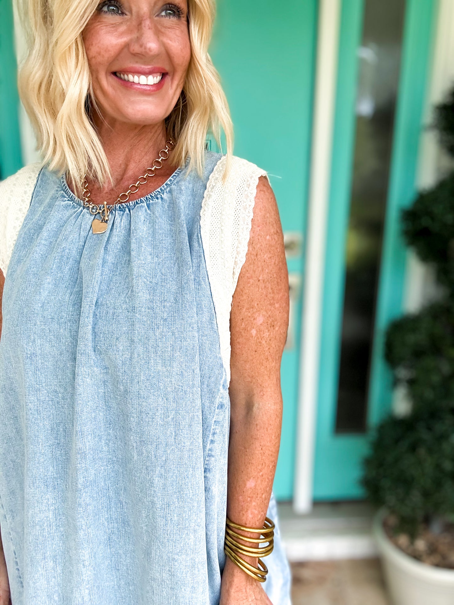 Simply Darling Denim Dress