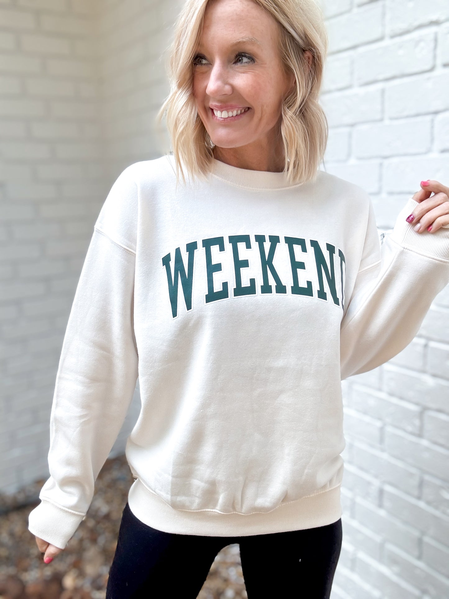 Weekend Graphic Sweatshirt