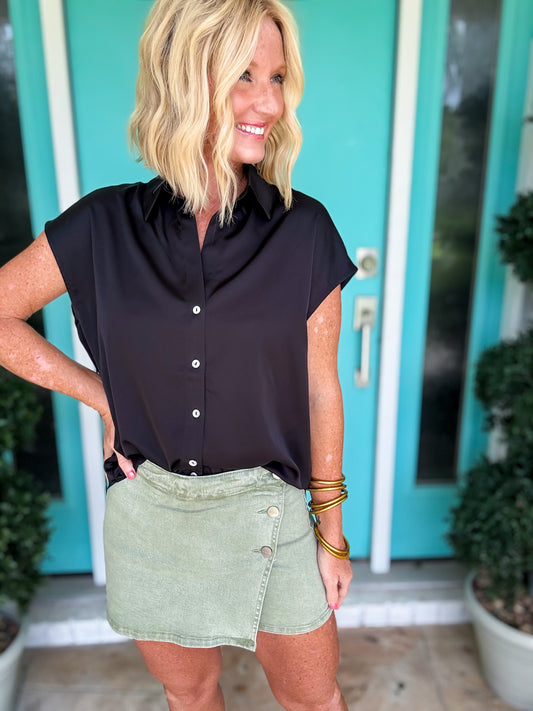 Social Season Denim Skort