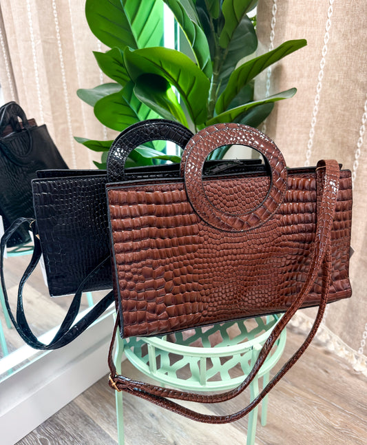 Crocodile Tote