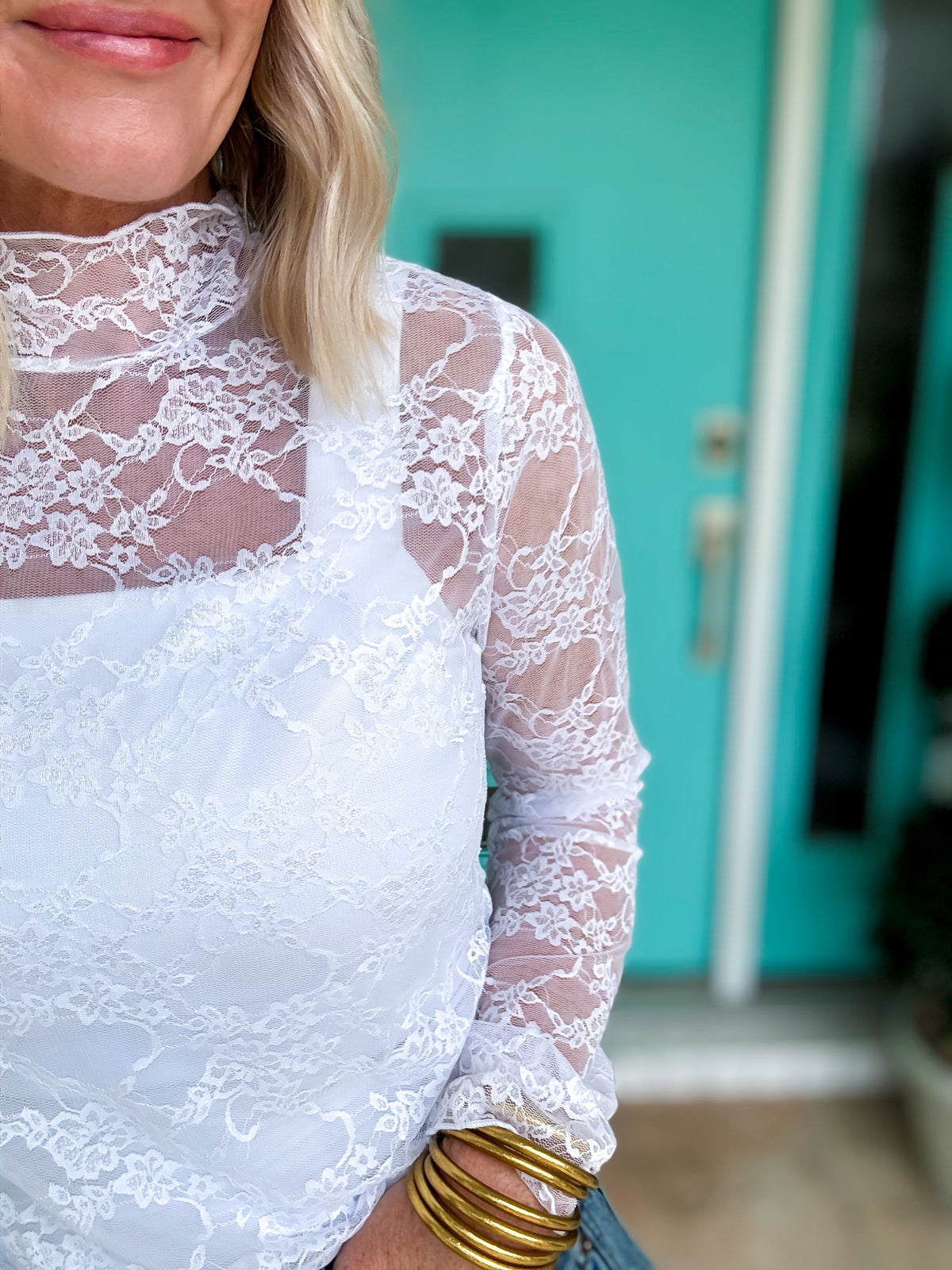 Lacey Lace Top
