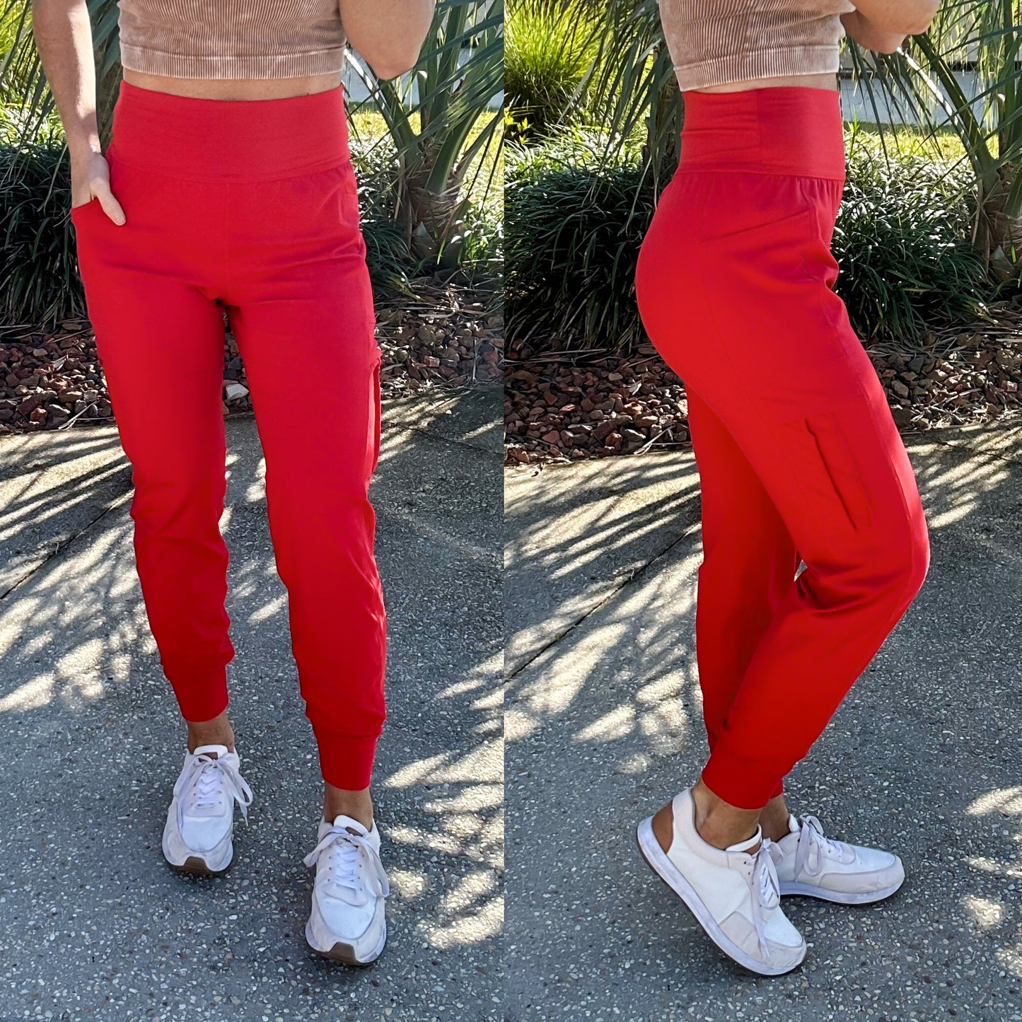 Lightweight Buttery Soft Joggers w/ Side Pockets — Primary Colors