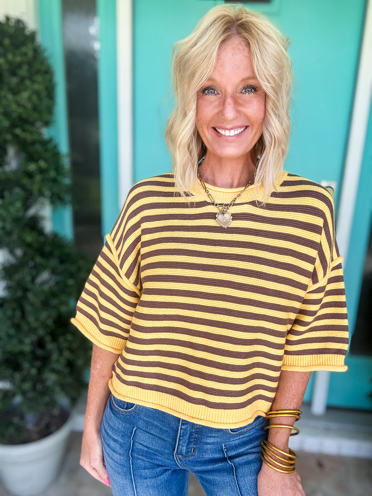 Sunny Stroll Knit Top