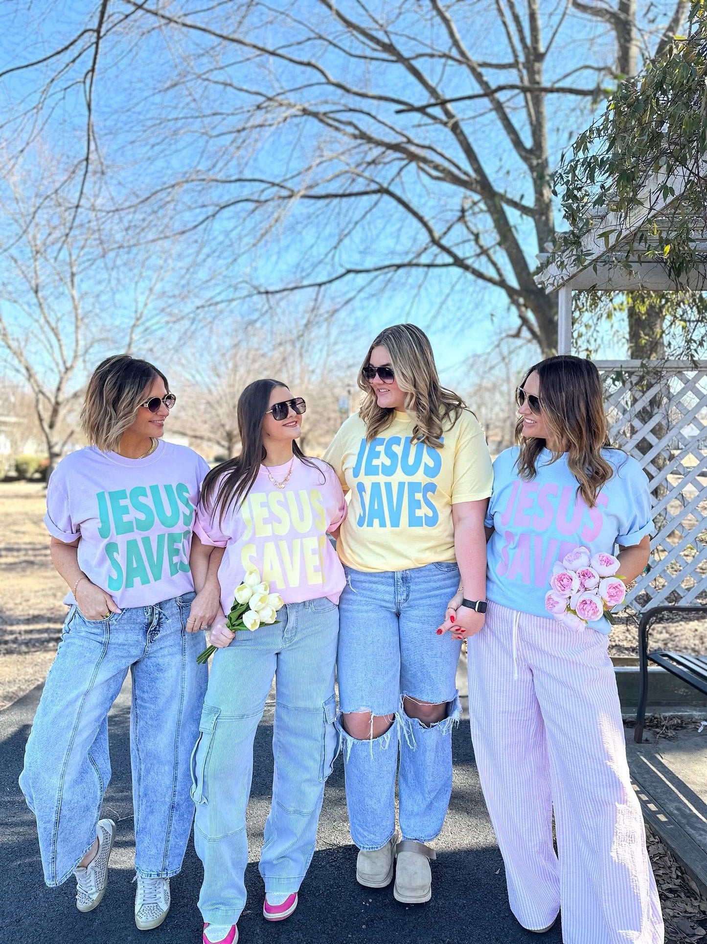 Jesus Saves Summer Tee