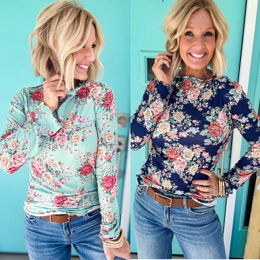 Blossom & Butter Top