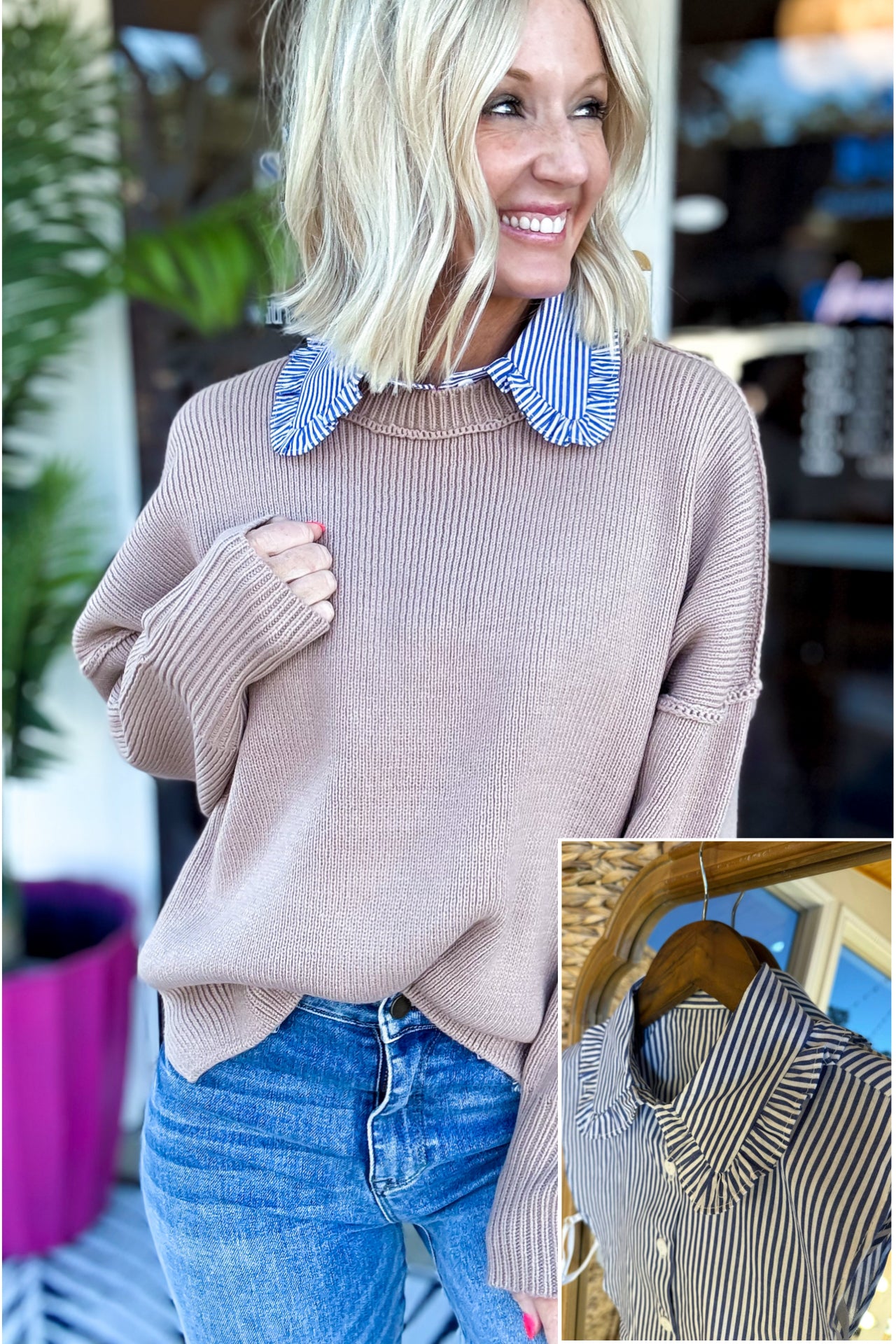 Finishing Touch Faux Collar