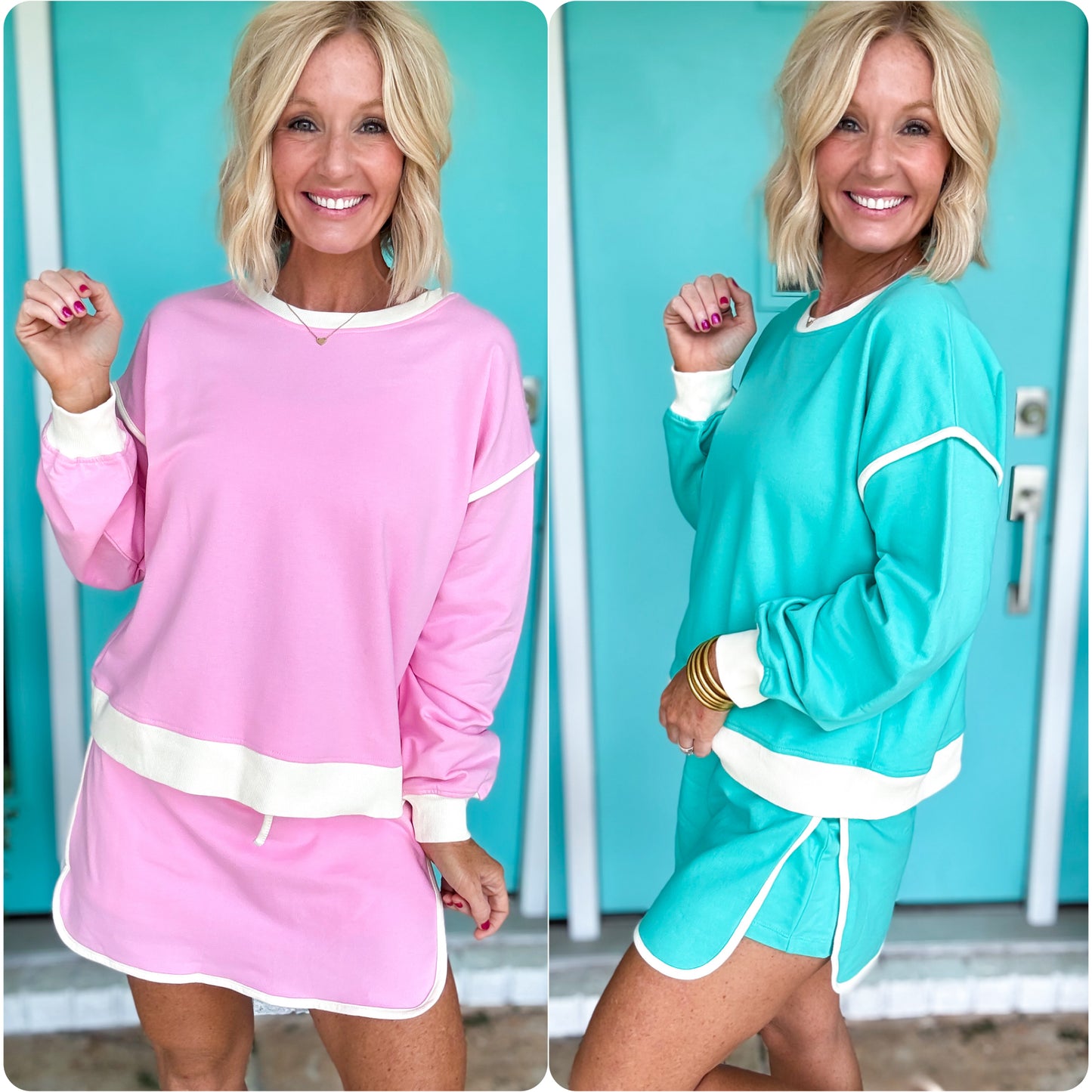 On The Go Girl Skort Set