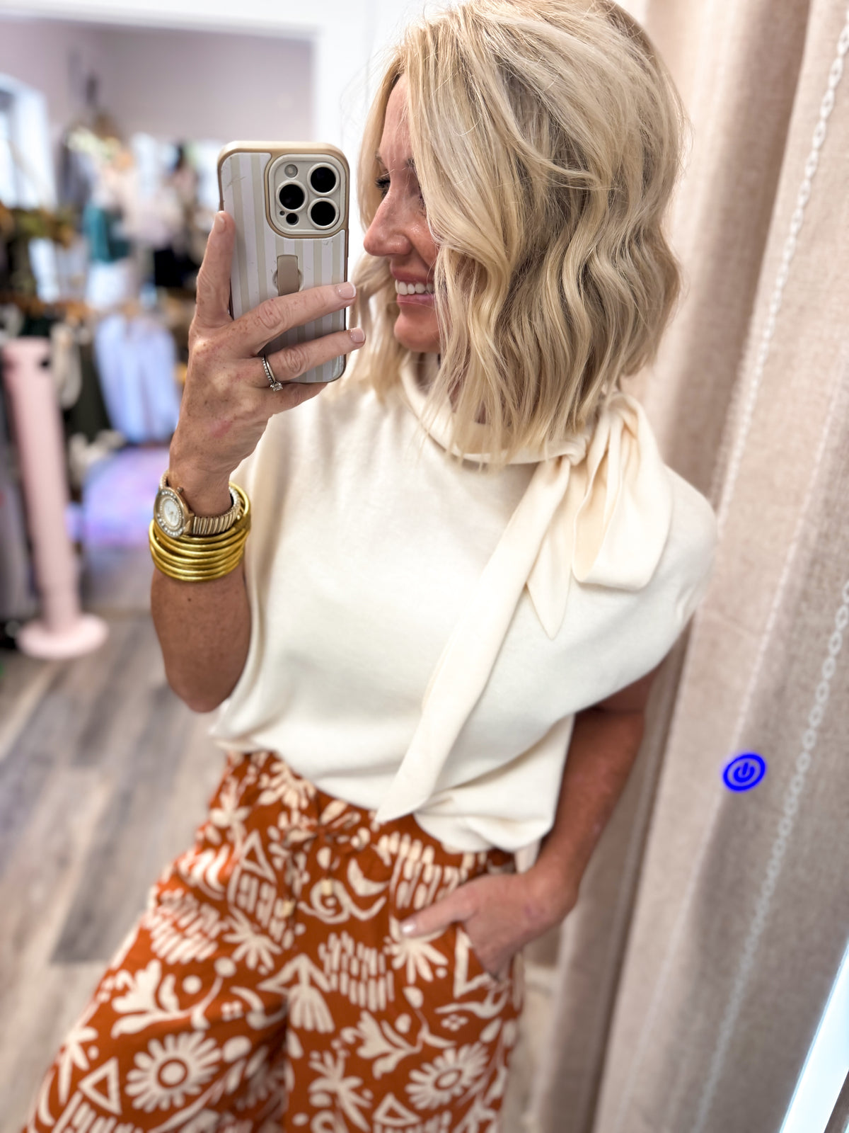 Dizzy Drape Wide Leg Pants