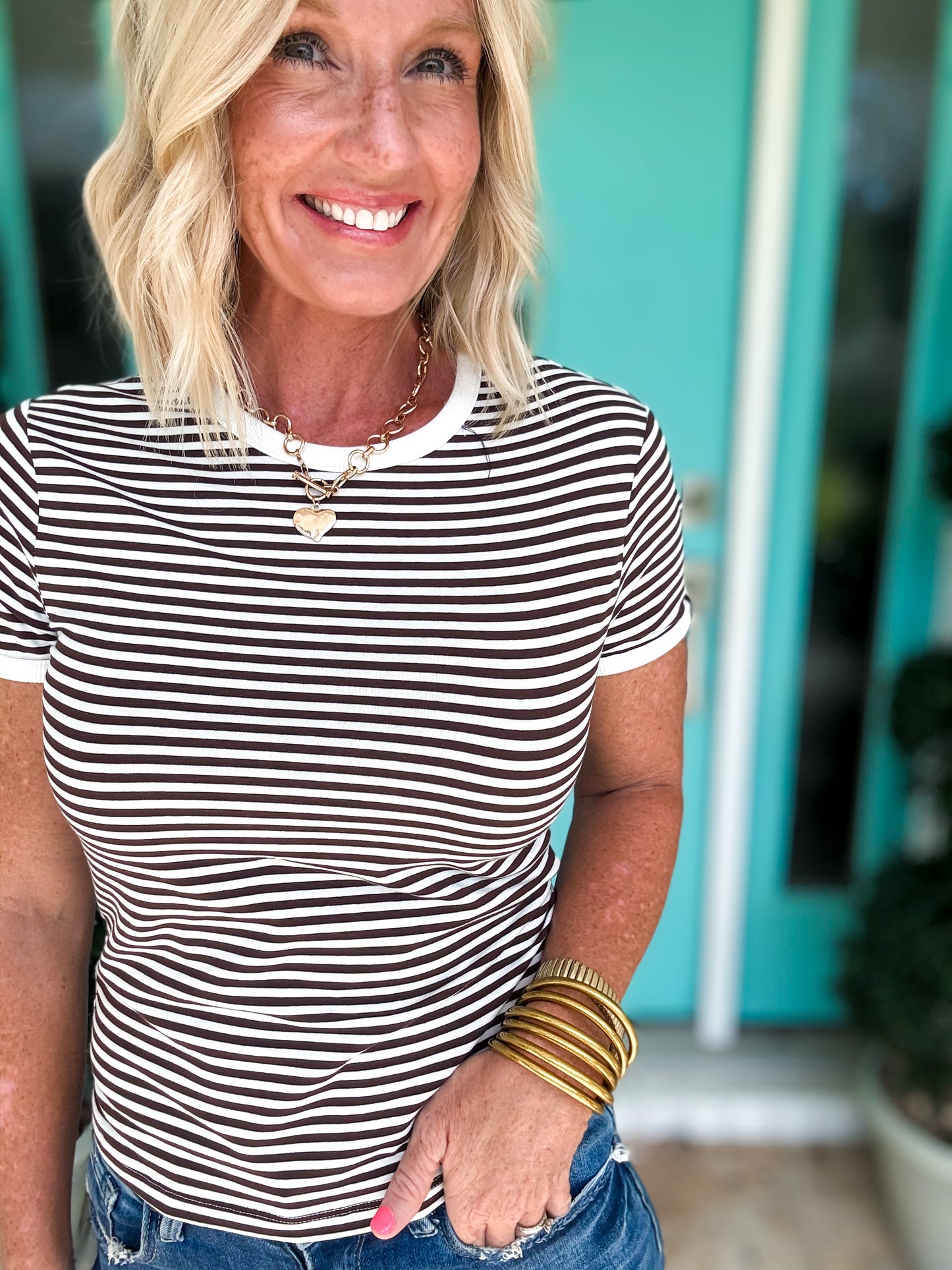 Baby Striped Basic Tee
