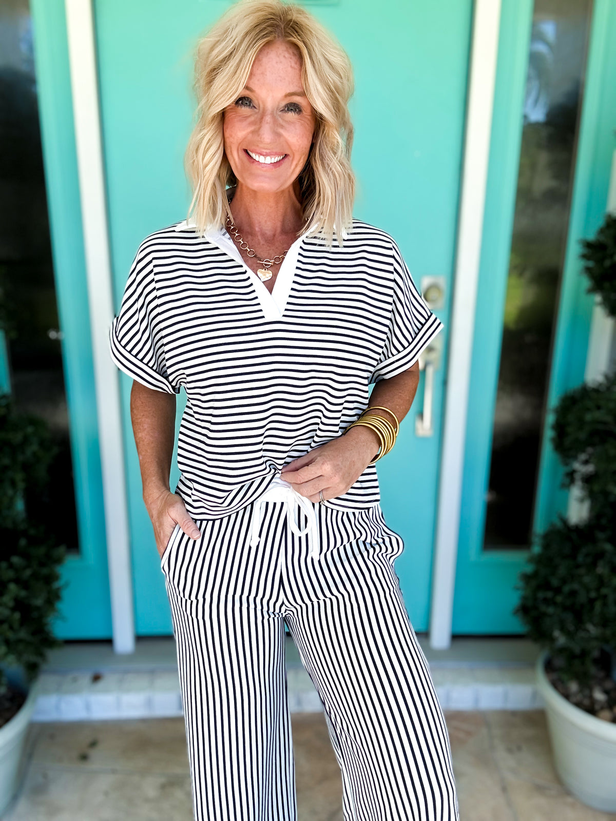 Coastal Clubhouse Pant Set