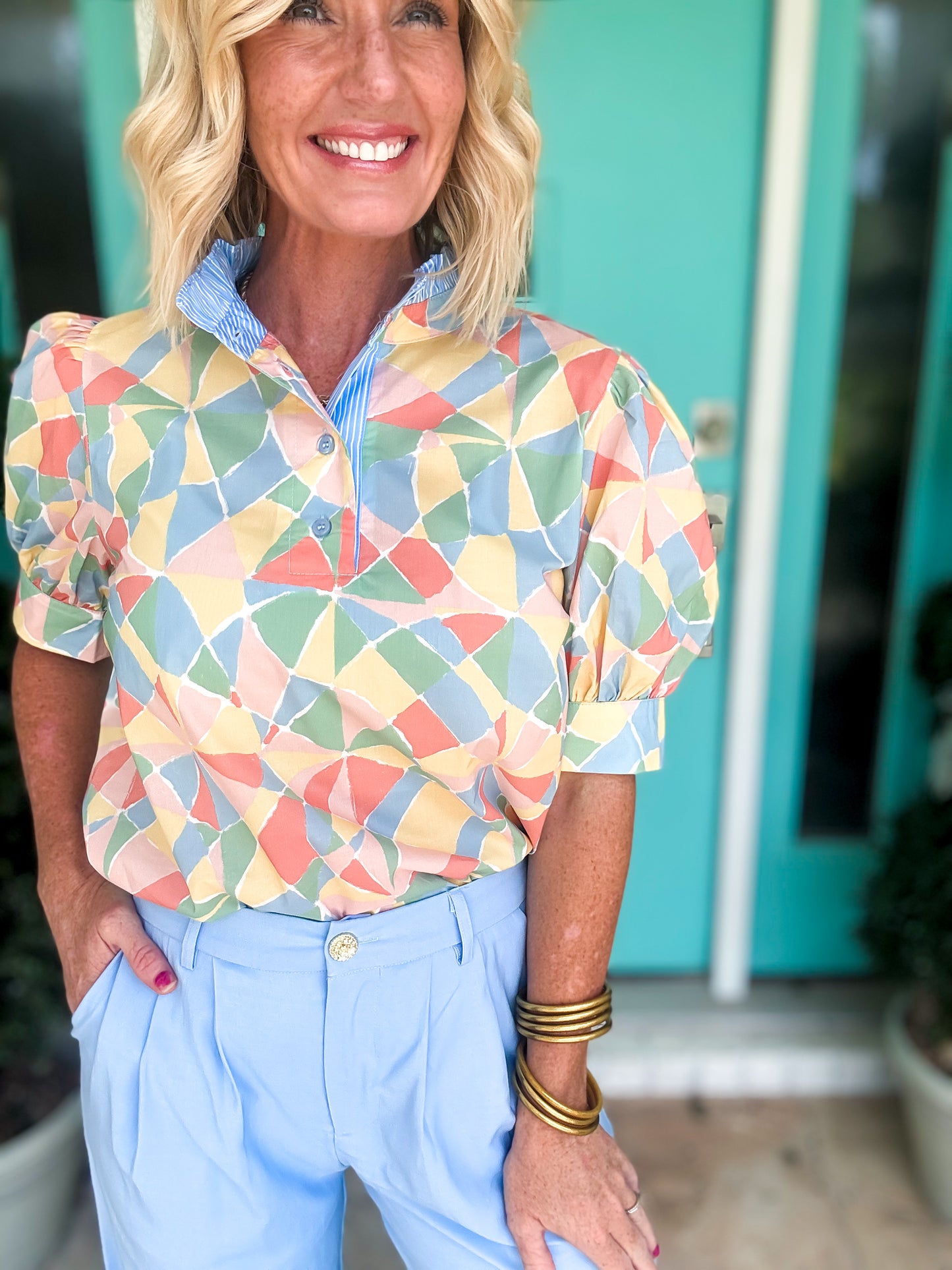 Confetti Coast Blouse