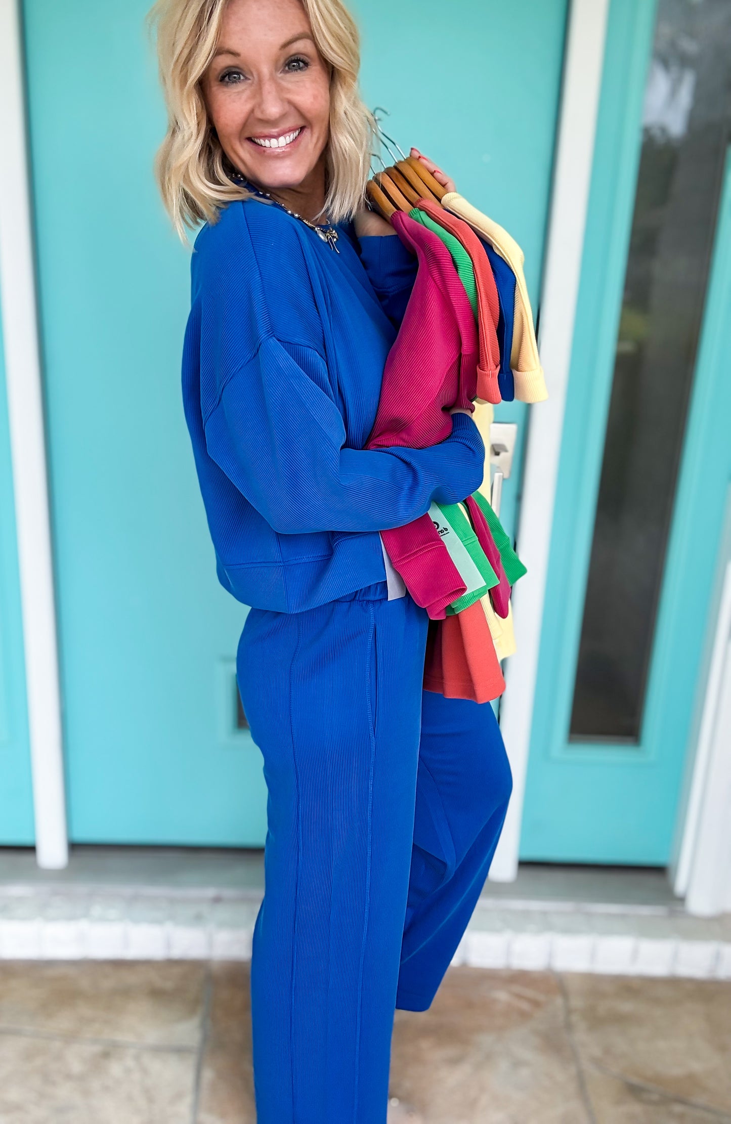 Ribbed Rush Luxe Pants by Mono B