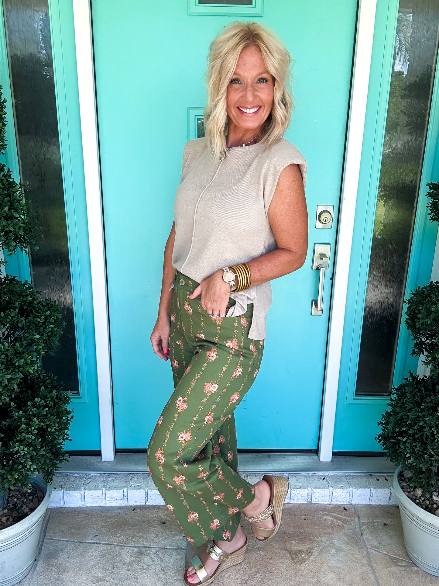 Fall Garden Jeans