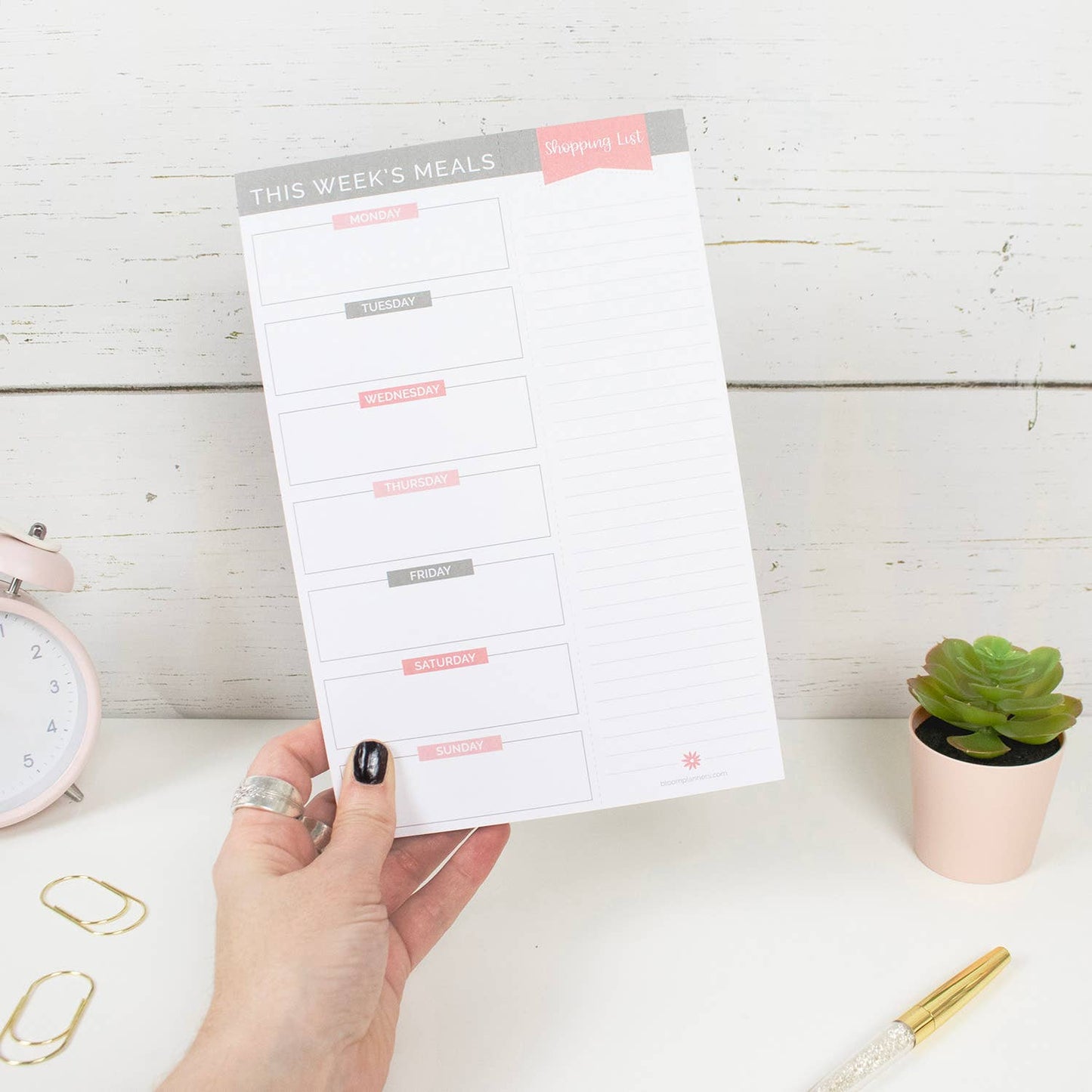 6x9 Magnetic Meal Planning Pad