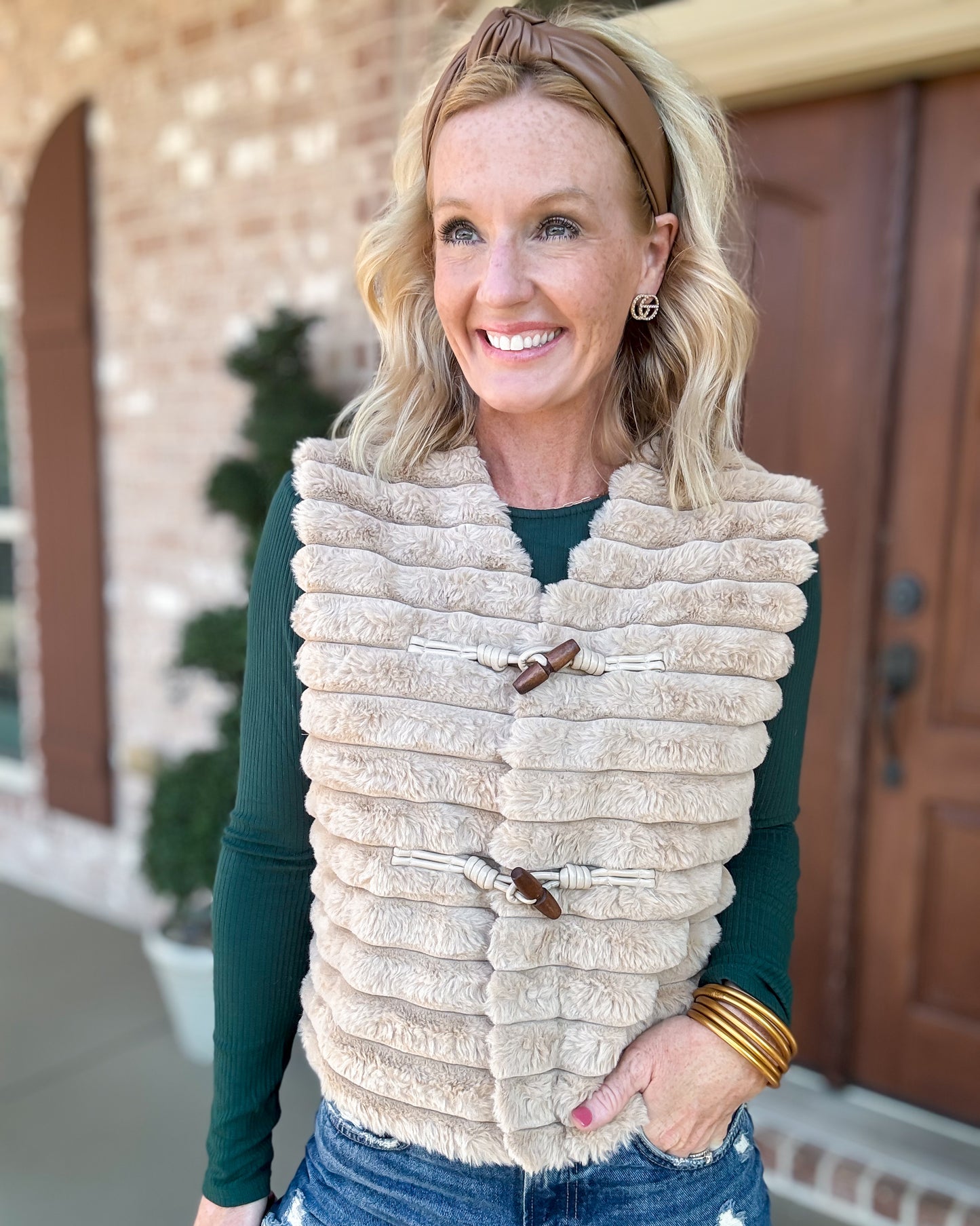 Faux Fur Vest