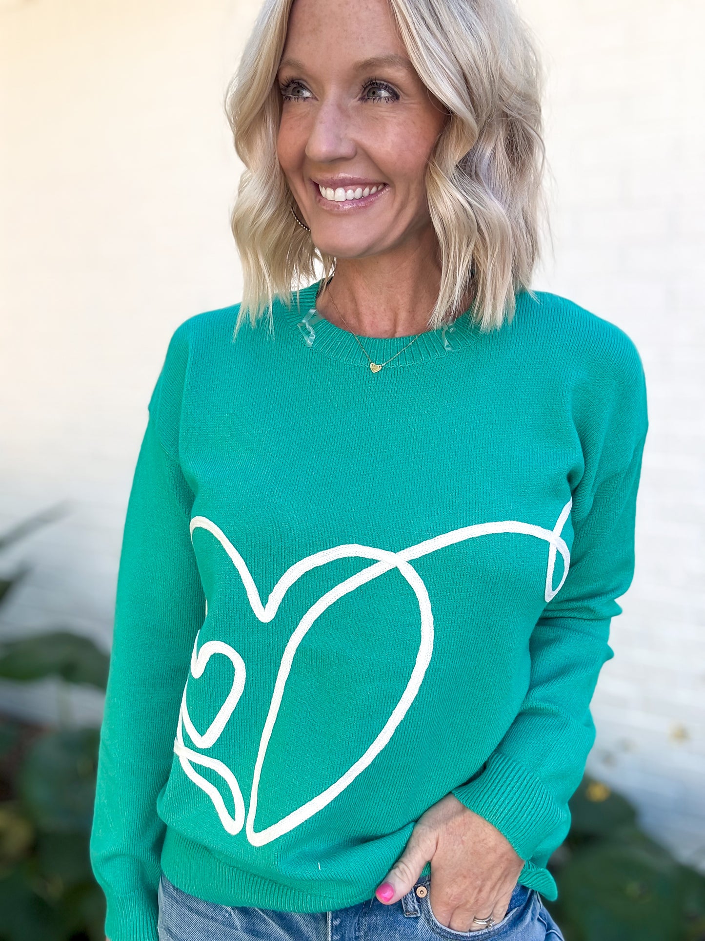 Heart to Heart Sweater