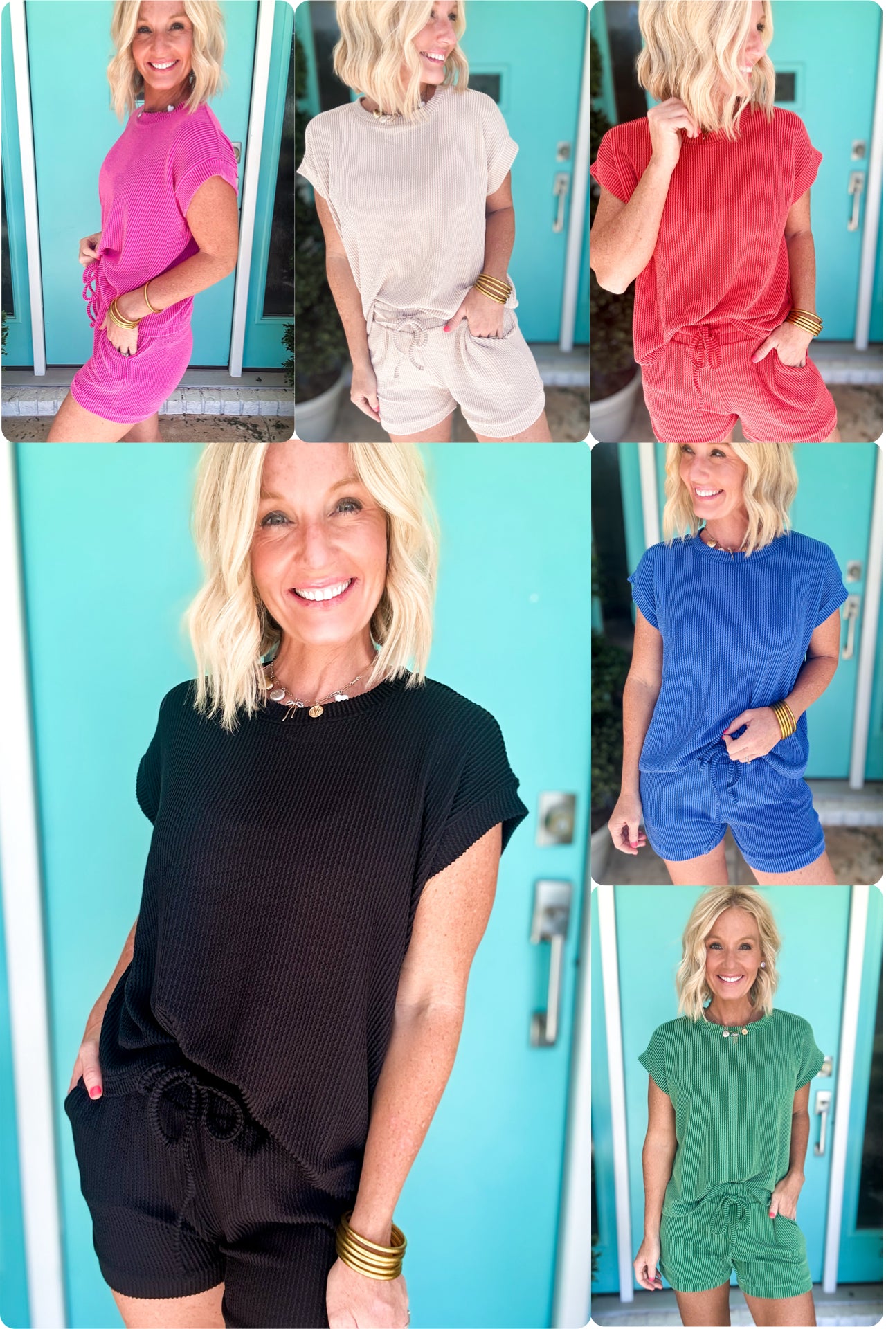 Off-Duty Ribbed Set