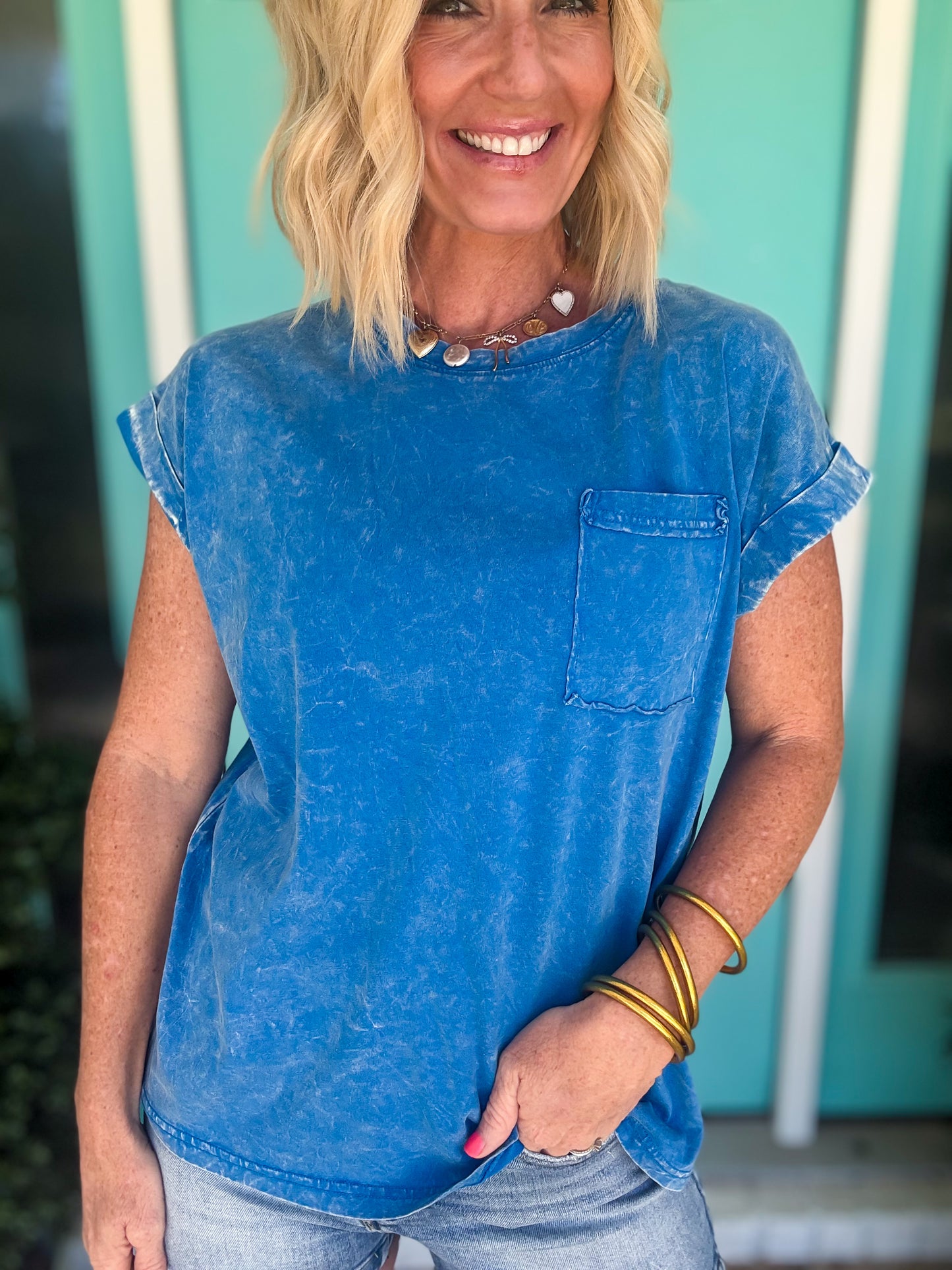 The Go-To Fold Sleeve Tee