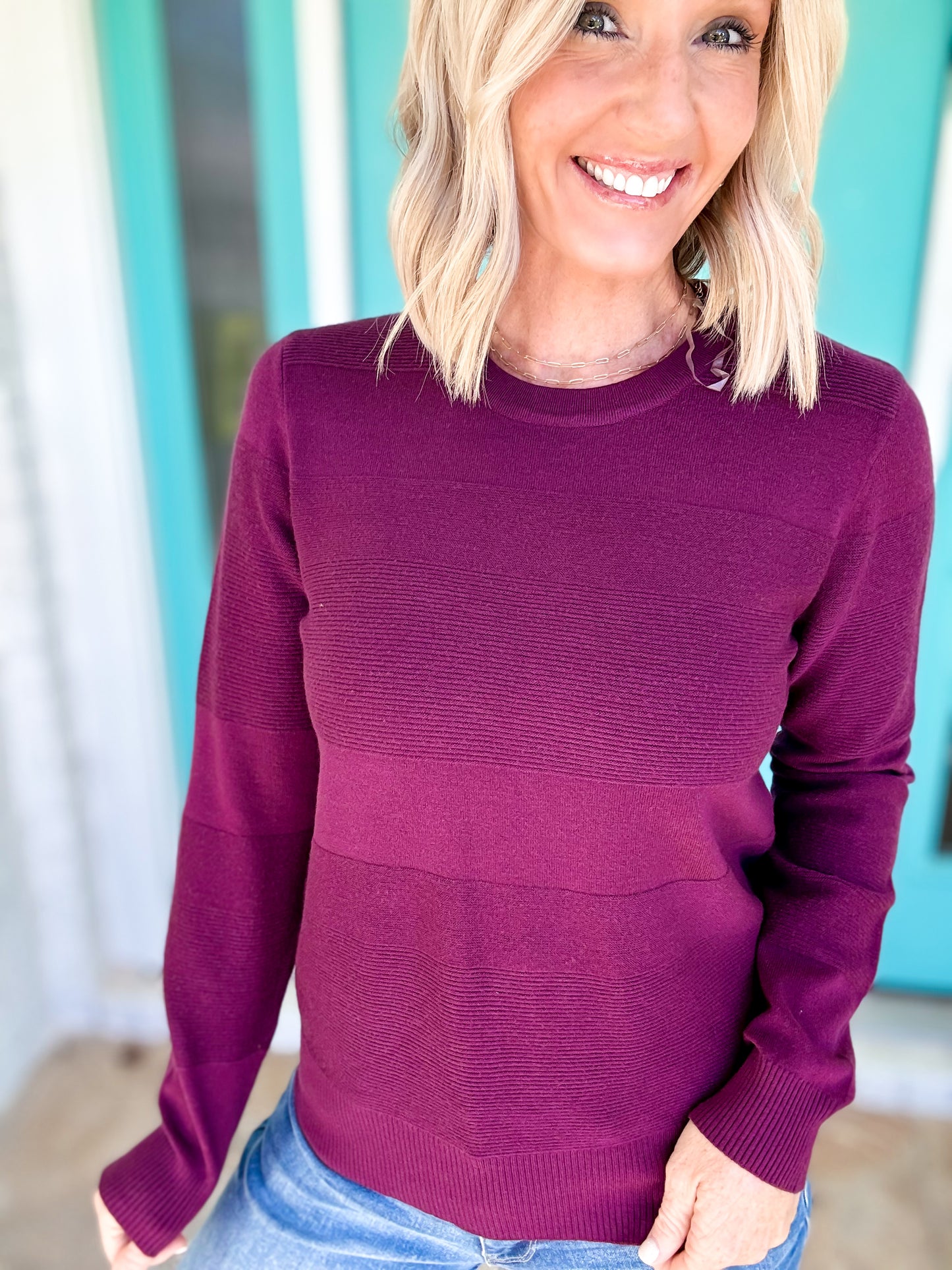 Cozy Lines Sweater