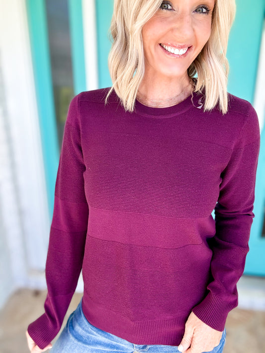 Cozy Lines Sweater