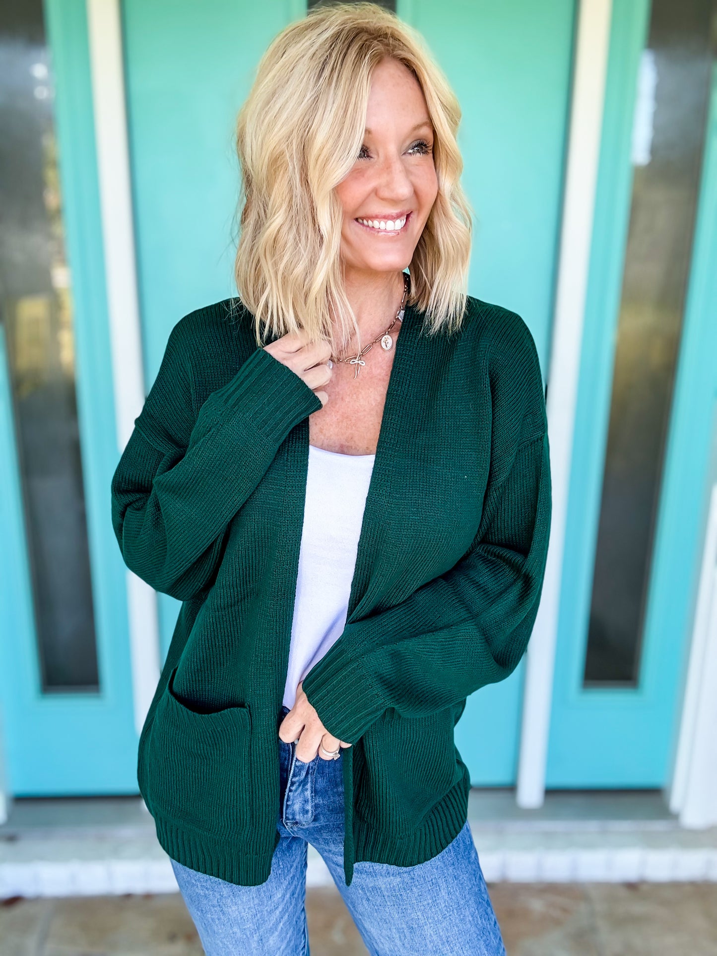 Cozy Spectrum Sweater Cardigan