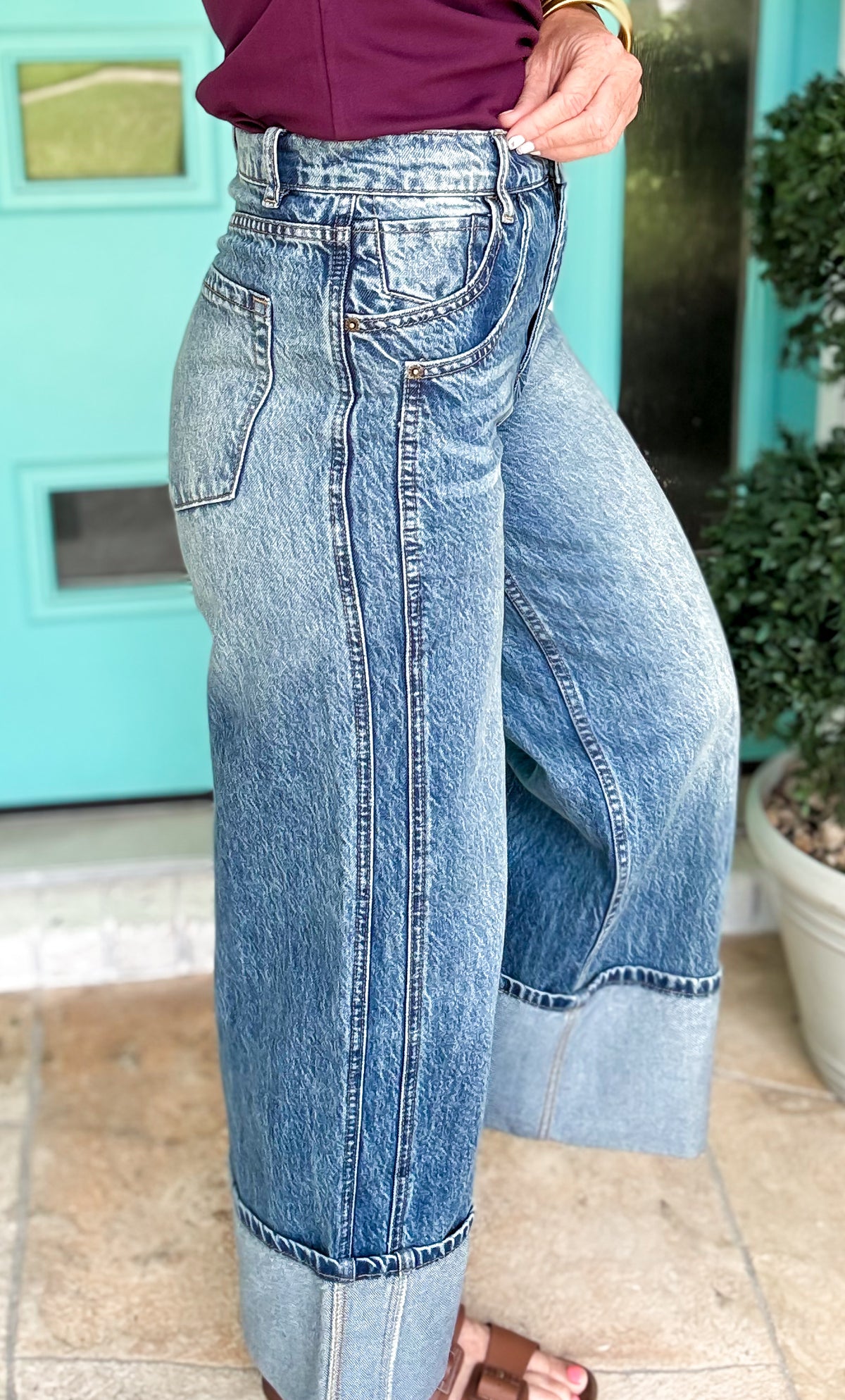 Countdown Cuffed Jeans