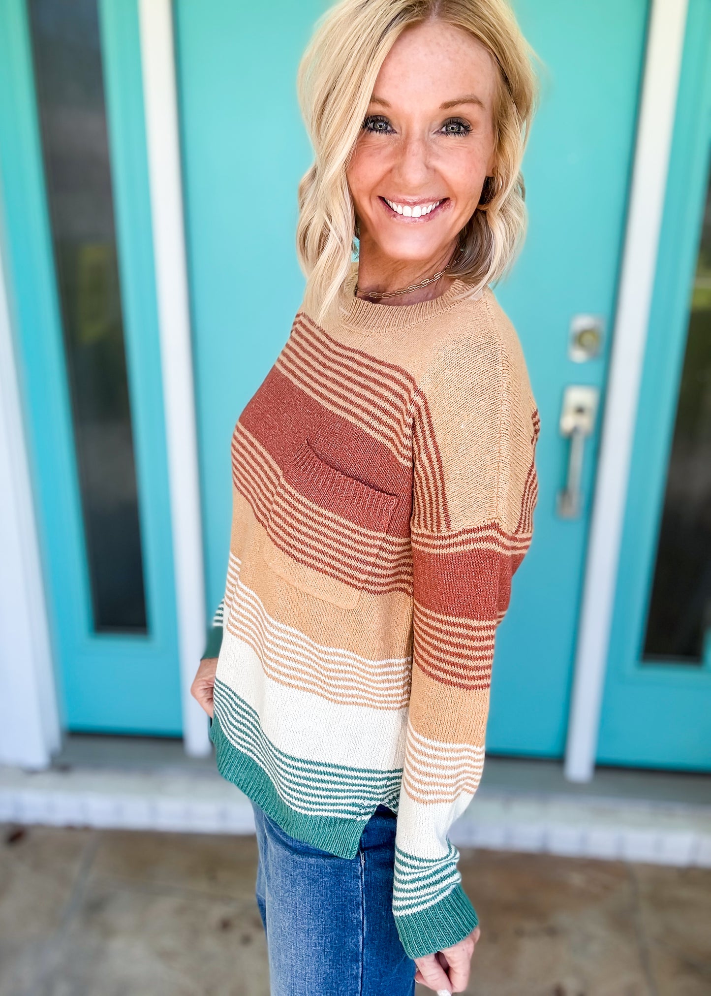 Sienna Striped Sweater