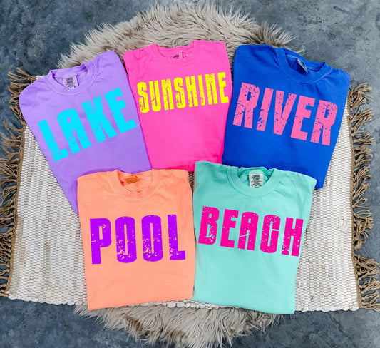 Summer Comfort Colors Tee