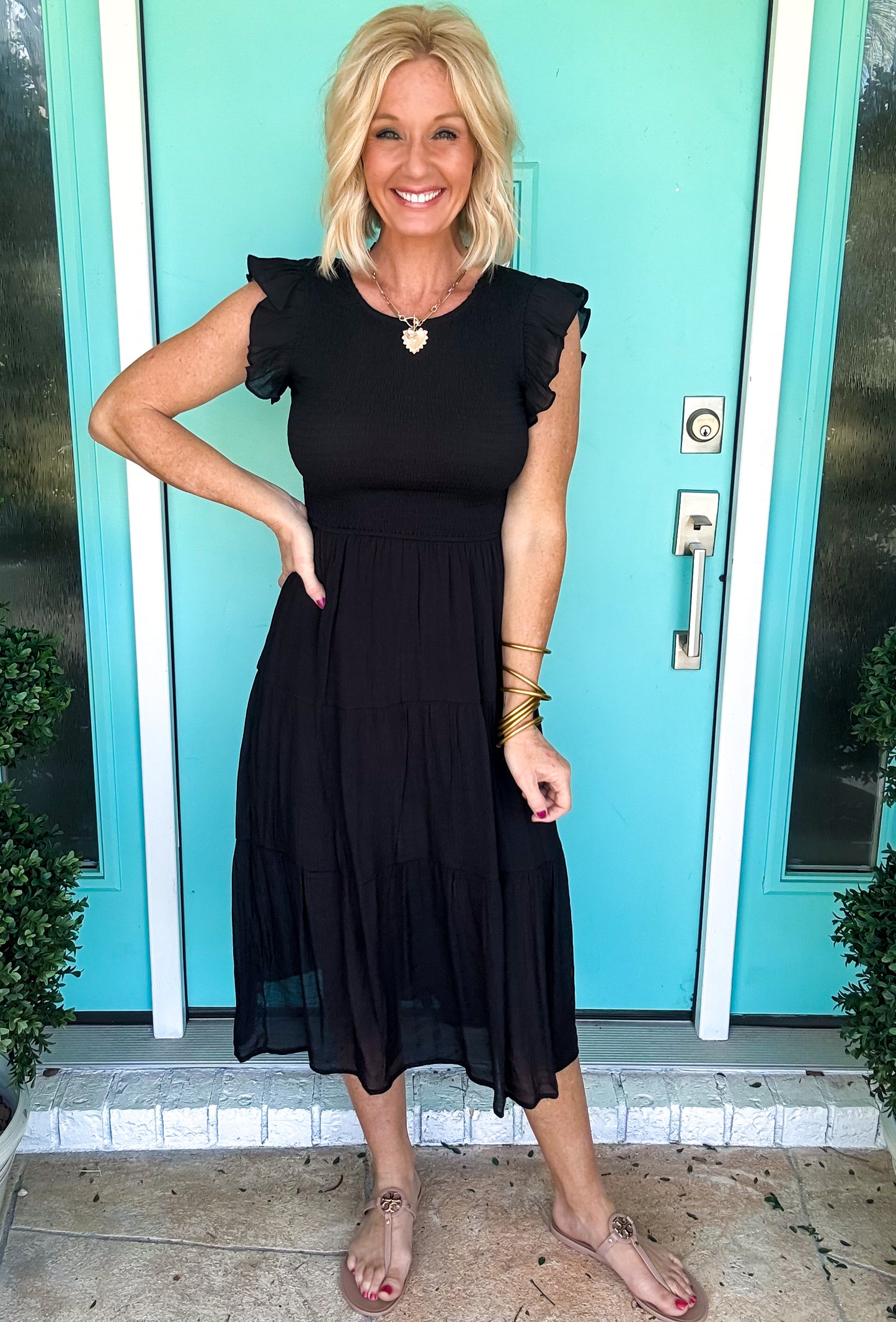 Sweet Magnolia Smocked Dress