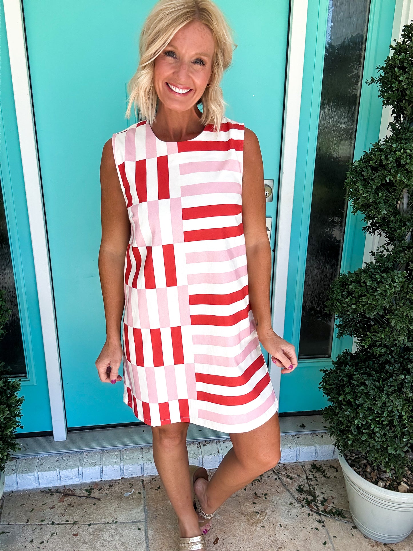 The Color Pop Stripe Dress