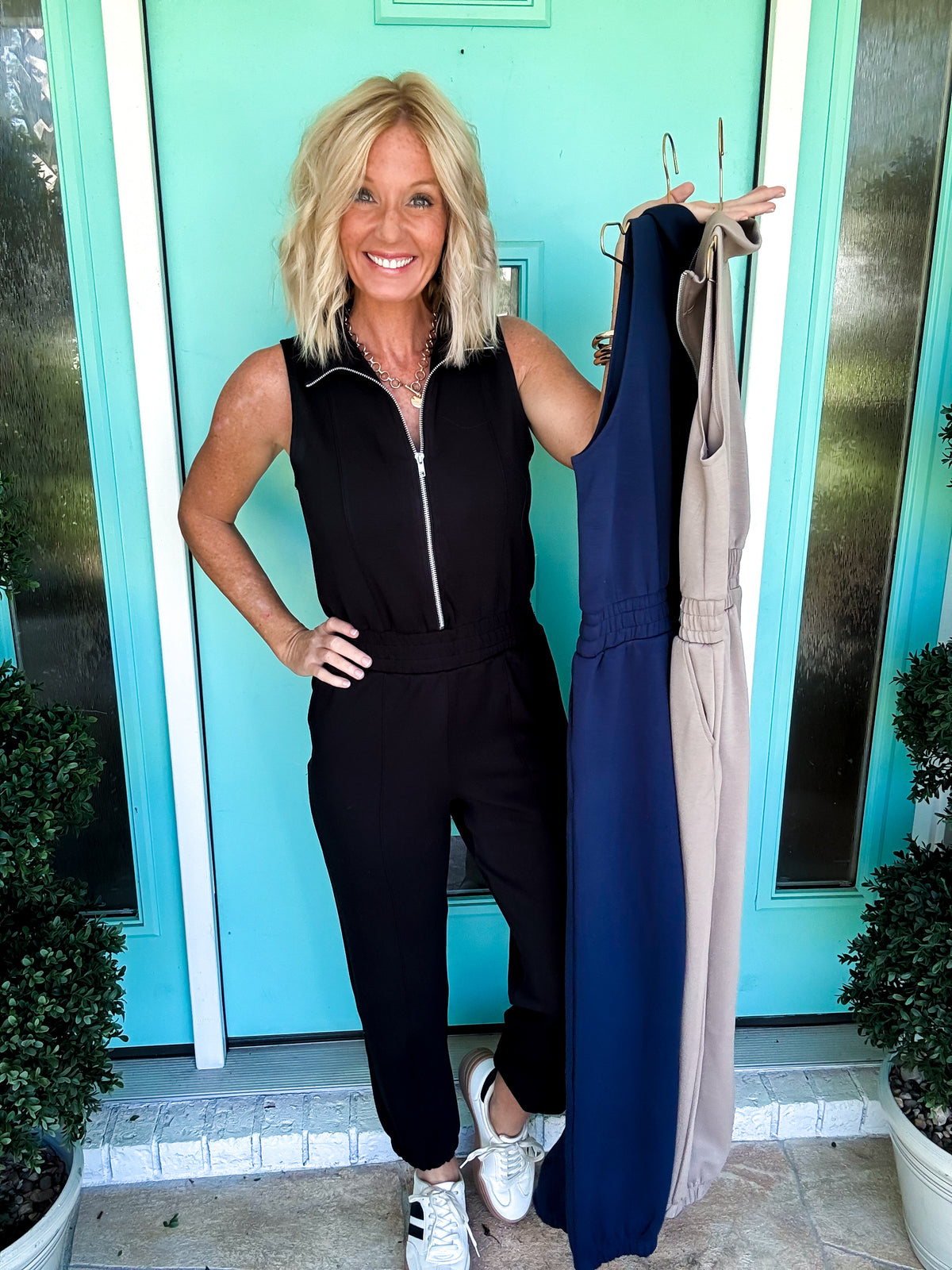 On The Move Scuba Jumpsuit