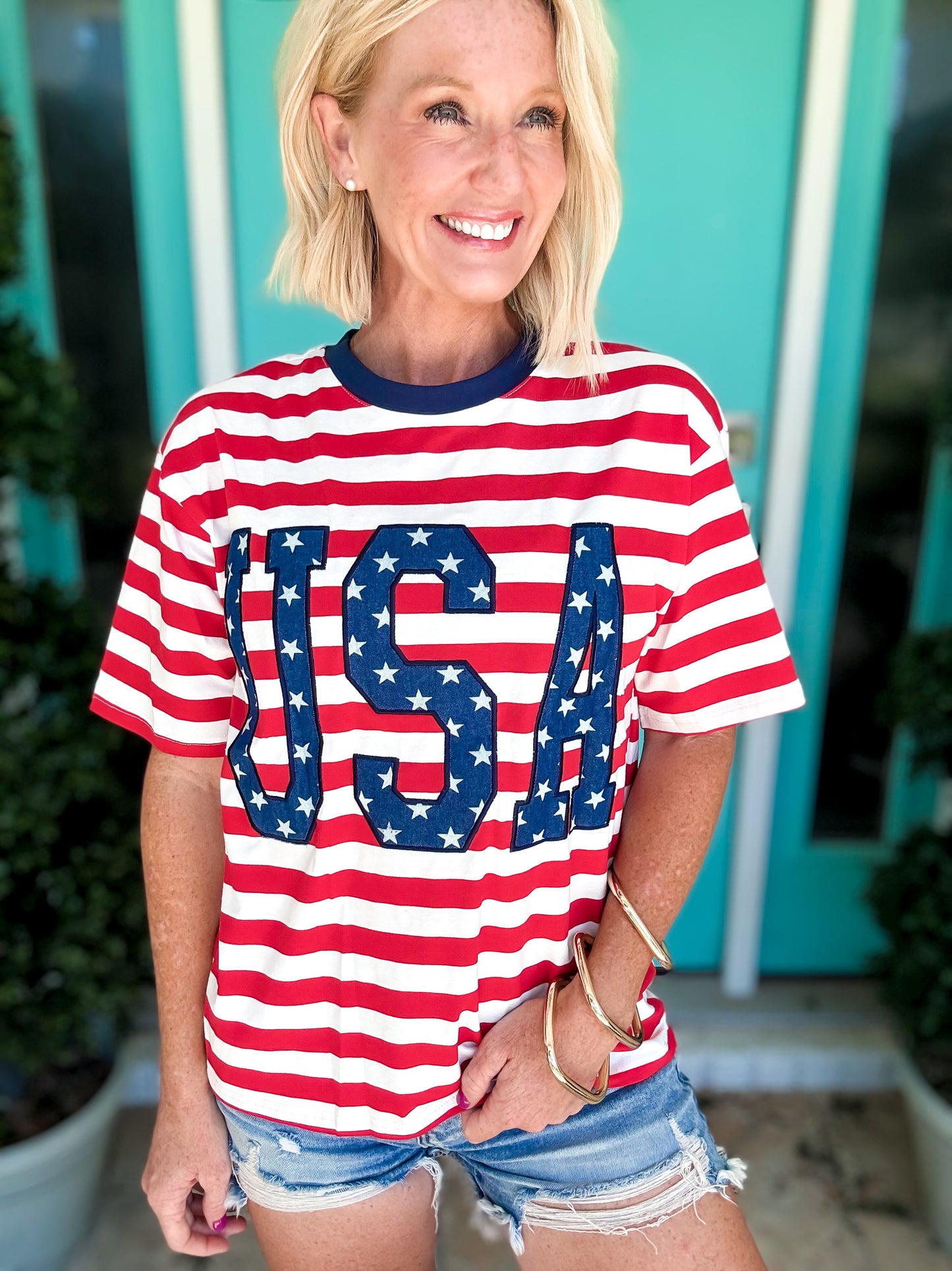 USA Cutie Patch Tee