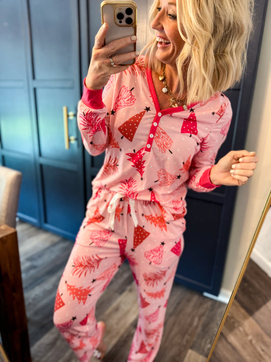 Pretty in Pinkmas Lounge Set