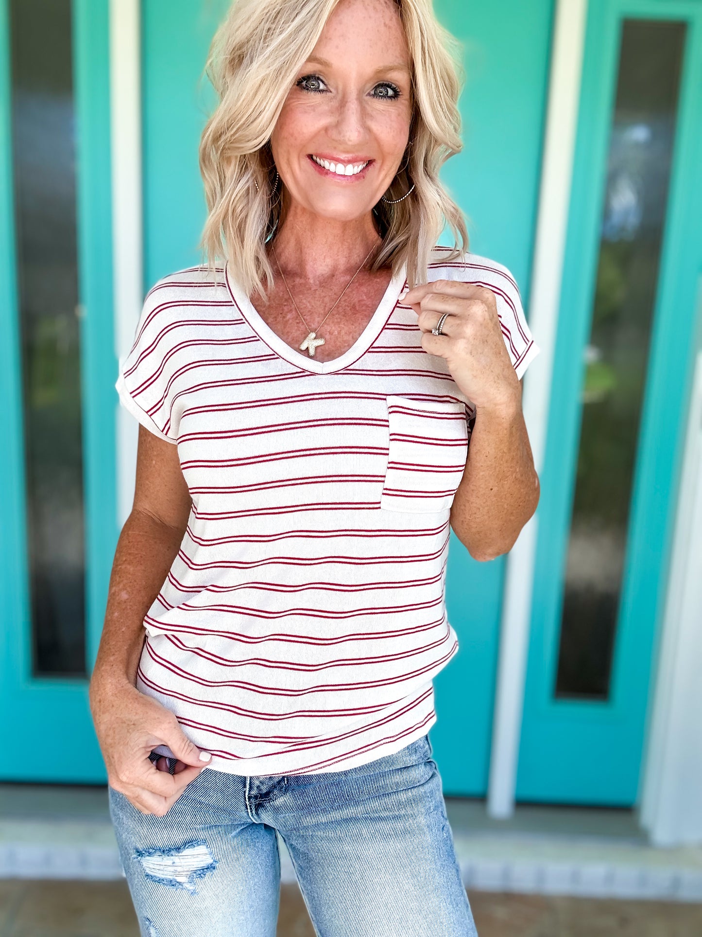 Scarlet Days Top