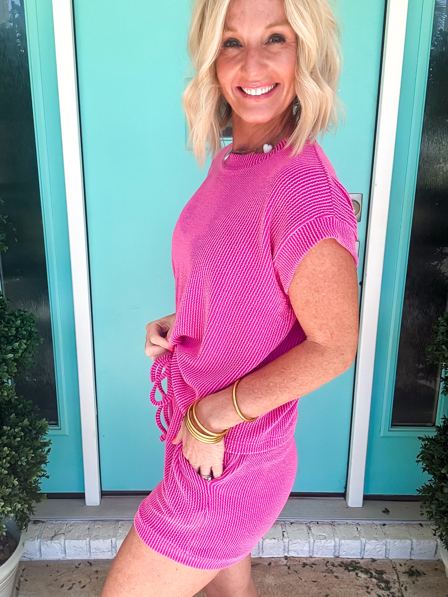 Off-Duty Ribbed Set