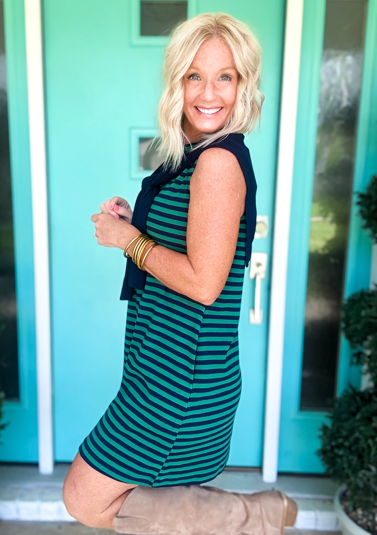 Boardwalk Stripe Dress