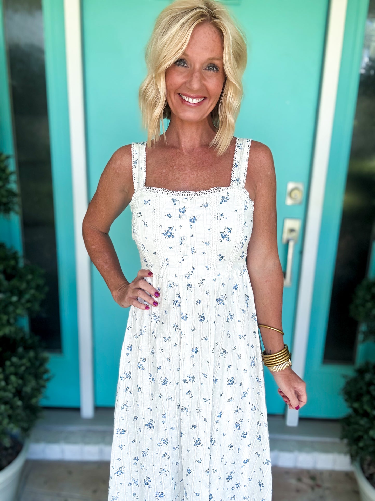 Lace & Florals Dress