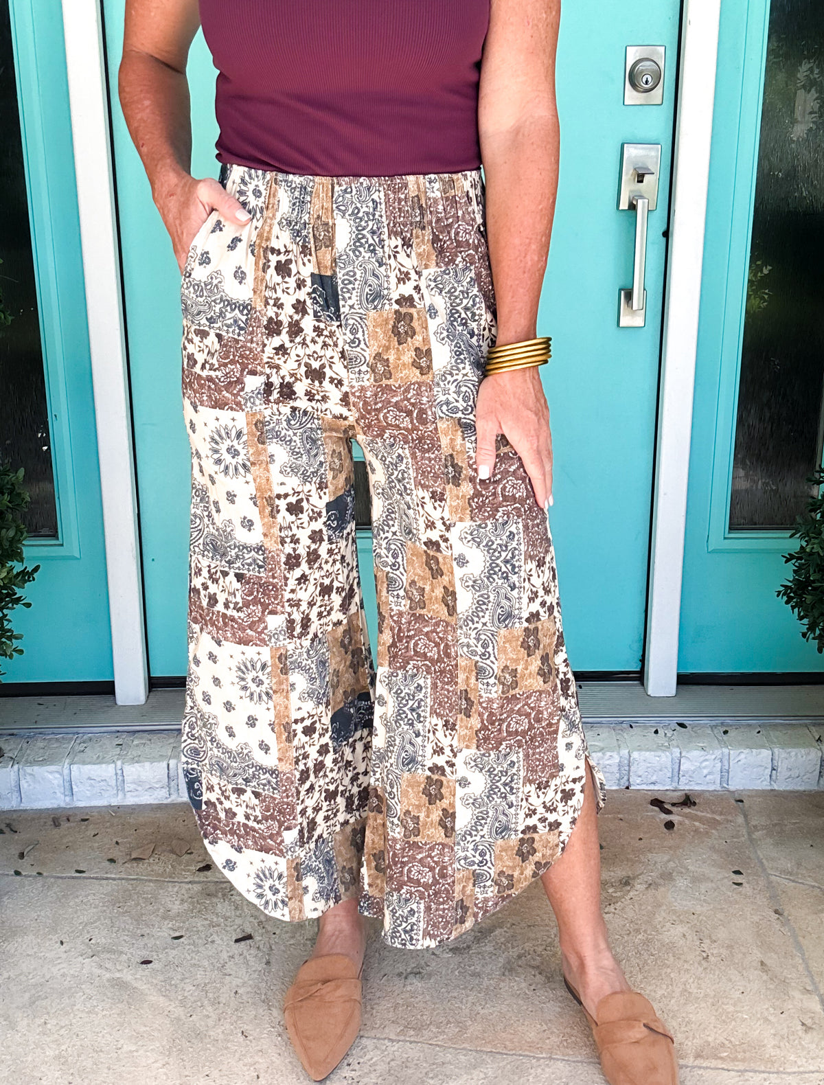Worth The Hype Pants | Patchwork