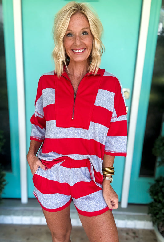 Sporty Babe Color Block Set