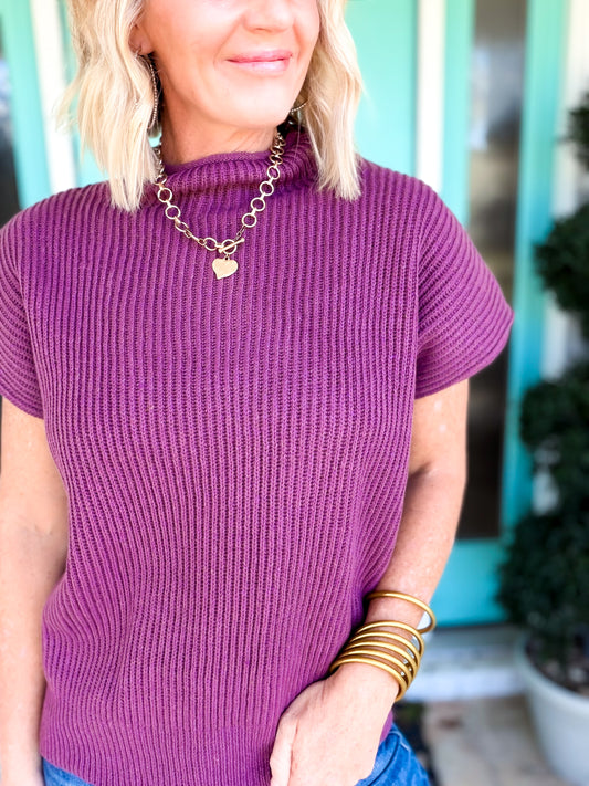 Shoulder Check Sweater