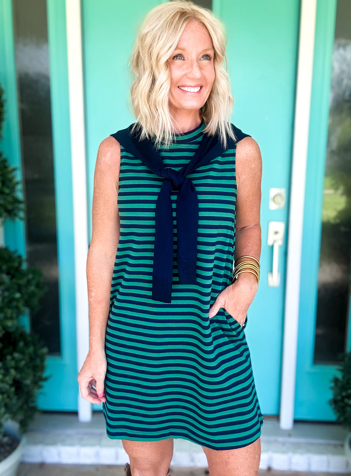 Boardwalk Stripe Dress