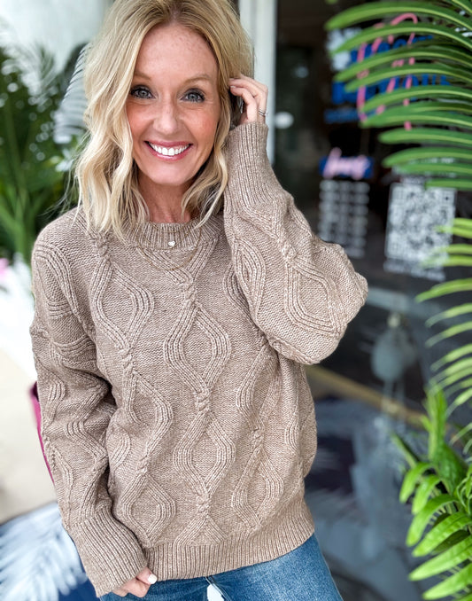Cocoa Crush Knit Sweater