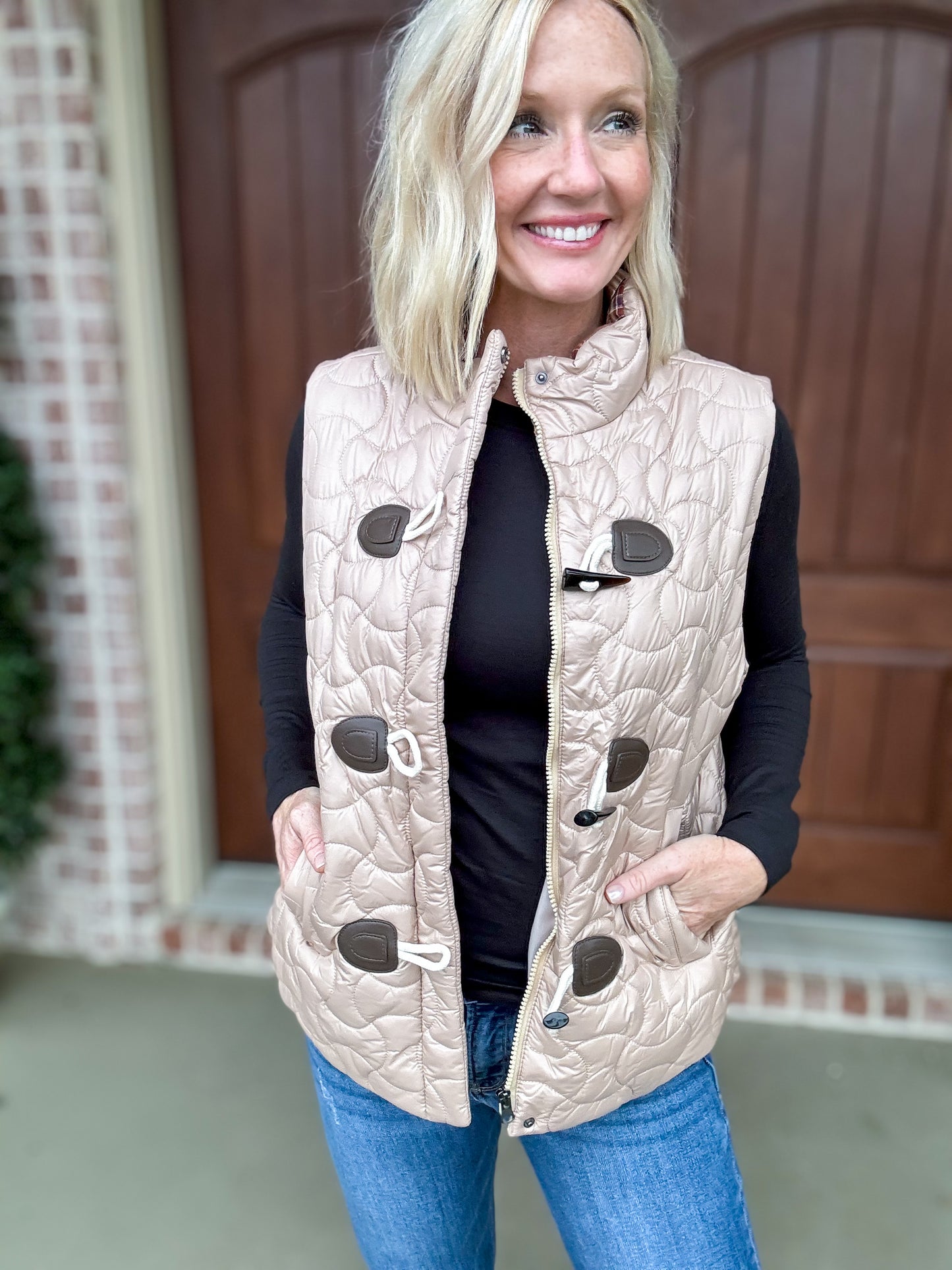 Quilted Northern Zip Vest